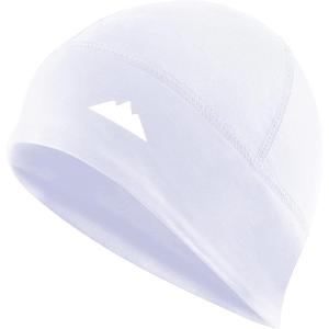 imageTough Headwear Skull Cap for MenMotorcycle Head CapSweat Caps for Men Skull Cap Helmet LinerRunning Beanie ParentWhite