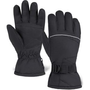 imageTough Outdoors Ski Gloves for Men ampamp Women Thermal Snow Gloves ampamp Waterproof Snowboarding Gloves  Warm Winter Gloves for Men