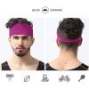 imageMens Sweat Bands  Sport Headbands for Men  Workout Headbands for Women  Running Headband Tennis Athletic Sweatband