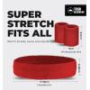 imageRunning Headbands for Men and Women  Athletic Sweatband  Terry Cloth Bands for Basketball Tennis Football Gym Running Cosplay ampamp CostumesHeadbands  Red