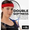 imageRunning Headbands for Men and Women  Athletic Sweatband  Terry Cloth Bands for Basketball Tennis Football Gym Running Cosplay ampamp CostumesHeadbands  Red