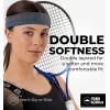 imageRunning Headbands for Men and Women  Athletic Sweatband  Terry Cloth Bands for Basketball Tennis Football Gym Running Cosplay ampamp CostumesHeadbands  Dark Gray