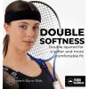 imageRunning Headbands for Men and Women  Athletic Sweatband  Terry Cloth Bands for Basketball Tennis Football Gym Running Cosplay ampamp CostumesSweatbands  Wristbands Set  Black