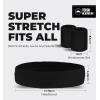 imageRunning Headbands for Men and Women  Athletic Sweatband  Terry Cloth Bands for Basketball Tennis Football Gym Running Cosplay ampamp CostumesSweatbands  Wristbands Set  Black