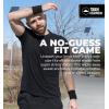 imageSports Sweatbands  Arm Bands for Wrists Sweat Absorption for Men ampamp WomenWristband  Black