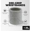 imageSports Sweatbands  Arm Bands for Wrists Sweat Absorption for Men ampamp WomenWristband  Light Gray