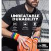 imageSports Sweatbands  Arm Bands for Wrists Sweat Absorption for Men ampamp WomenWristband  Rainbow