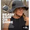 imageTough Headwear Fishing Hat  Boonie Hat for Men ampamp Women  Beach Camping Gardening ampamp Outdoor UseDark Gray