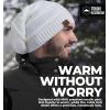 imageTough Headwear Slouchy Beanie Hats for Women Oversized Mens Beanie Hat Knitted Beanie Running Gear for MenWomens Fall HatWhite