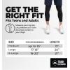 imageTough Outdoors Compression Leg Sleeves  Full Leg Compression Sleeve for Men ampamp Women UV Leg Sleeves  Cycling Leg WarmersPadded  Black