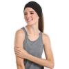 imageWorkout Headband for Women ampamp Men  Wide Moisture Wicking ampamp NonSlip Exercise Hairband or Sports Sweatband  Keep Your Hair in Place  Performance Stretch ampamp Ideal for Running ampamp Yoga Black SL