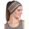 imageWorkout Headband for Women ampamp Men  Wide Moisture Wicking ampamp NonSlip Exercise Hairband or Sports Sweatband  Keep Your Hair in Place  Performance Stretch ampamp Ideal for Running ampamp Yoga Woodland SL