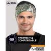 imageWorkout Headband for Women ampamp Men  Wide Moisture Wicking ampamp NonSlip Exercise Hairband or Sports Sweatband  Keep Your Hair in Place  Performance Stretch ampamp Ideal for Running ampamp Yoga Realtree Edge