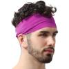 imageMens Sweat Bands  Sport Headbands for Men  Workout Headbands for Women  Running Headband Tennis Athletic Sweatband