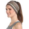 imageWorkout Headband for Women ampamp Men  Wide Moisture Wicking ampamp NonSlip Exercise Hairband or Sports Sweatband  Keep Your Hair in Place  Performance Stretch ampamp Ideal for Running ampamp Yoga Woodland SL