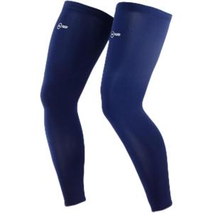 imageTough Outdoors Compression Leg Sleeves  Full Leg Compression Sleeve for Men ampamp Women UV Leg Sleeves  Cycling Leg WarmersNavy Blue