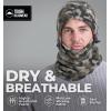 imageTough Headwear Fleece Balaclava Ski Mask  Windproof Face Covering  Ski Mask for Cold Weather Gear  Winter AccessoriesHeavyweight Fleece Camo