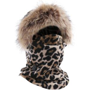 imageTough Headwear Fleece Balaclava Ski Mask  Windproof Face Covering  Ski Mask for Cold Weather Gear  Winter AccessoriesBrown