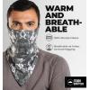 image:imageTough Headwear Half Face Balaclava Ski Mask  Mens Winter Mouth Cover for Motorcycle Riding Skiing SnowboardingGray