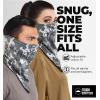 image:imageTough Headwear Half Face Balaclava Ski Mask  Mens Winter Mouth Cover for Motorcycle Riding Skiing SnowboardingGray
